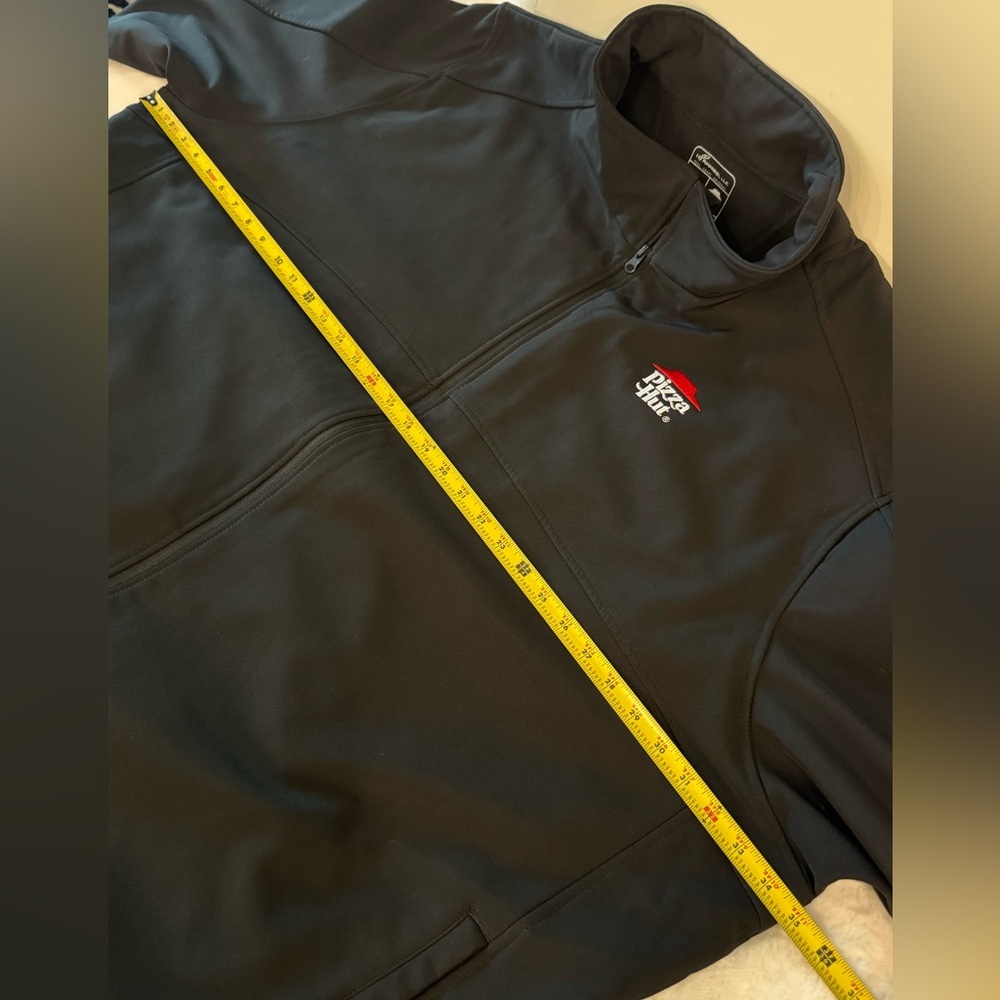 Pizza Hut IQ Apparel Fleece Lined Zip Front Jacket- size 5X - Picture 6 of 9